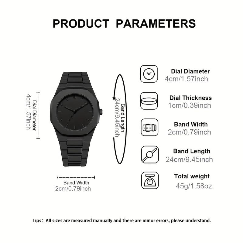 New Casual Watch, Fashionable Men'S and Women'S Watch, Plastic Quartz Watch, Suitable for Both Men and Women, Ideal Gift Choice. (Without Box), Men'S Smart Watch, Men'S High-Quality Watch, Daily Watch, Fashion Accessories, Minimalist Style,