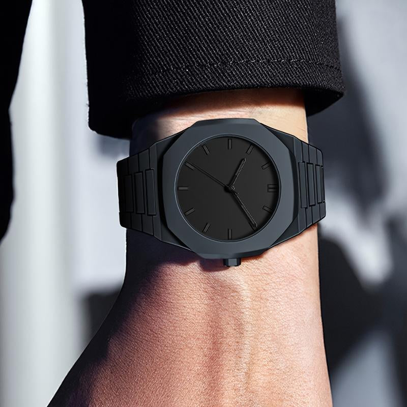 New Casual Watch, Fashionable Men'S and Women'S Watch, Plastic Quartz Watch, Suitable for Both Men and Women, Ideal Gift Choice. (Without Box), Men'S Smart Watch, Men'S High-Quality Watch, Daily Watch, Fashion Accessories, Minimalist Style,